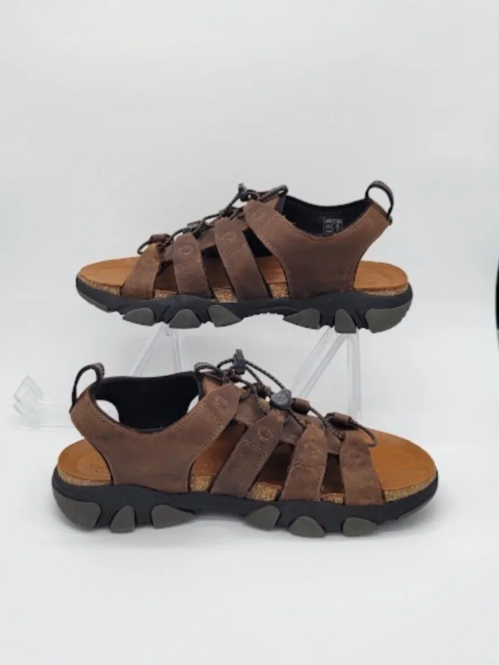 KEEN Men’s Daytona II Brown Leather open-Toe Outdoor Sandals Size 11 NWOB